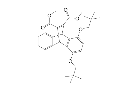 Dimethyl 1,4-(2,2-dimethylpropoxy)-9,10-dihydro-9,10-ethanoanthracene-11,12-dicarboxylate