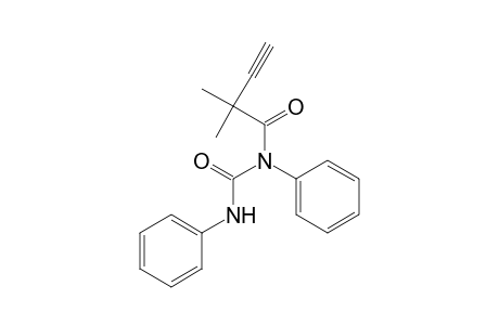 3-Butynamide, 2,2-dimethyl-N-phenyl-N-[(phenylamino)carbonyl]-