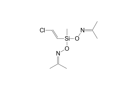 trans-(2-Chlorovinyl)methyl-bis(isopropylideneaminoxy)silane