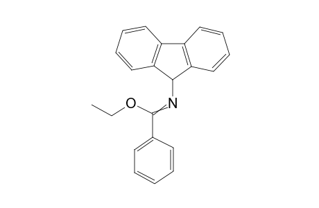 N-(9-fluorenyl)benzene carboximidic acid ethyl ester