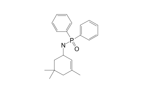 N-(DIPHENYLPHOSPHINYL)-3,5,5-TRIMETHYL-2-CYCLOHEXENYLAMINE