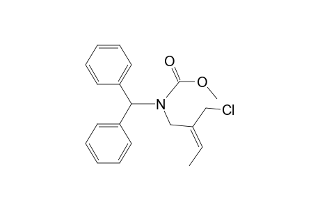 Carbamic acid, [2-(chloromethyl)-2-butenyl](diphenylmethyl)-, methyl ester
