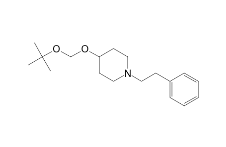 4-(tert-Butoxymethoxy)-1-(2-phenylethyl)piperidine