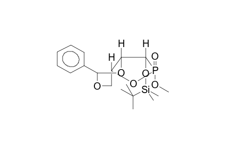 2ALPHA-OXO-2BETA-METHOXY-3BETA-(TERT-BUTYLDIMETHYLSILYLOXY)-4BETA-HYDROXY-5BETA-HYDROXYMETHYL-1,2-OXAPHOSPHOLANE, 4,5-O-BENZYLIDENE