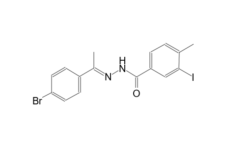 N'-[(E)-1-(4-bromophenyl)ethylidene]-3-iodo-4-methylbenzohydrazide