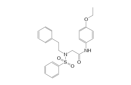 acetamide, N-(4-ethoxyphenyl)-2-[(2-phenylethyl)(phenylsulfonyl)amino]-
