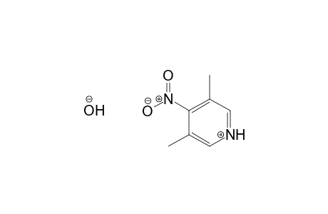 3,5-Lutidine, 4-nitro-, hydrate