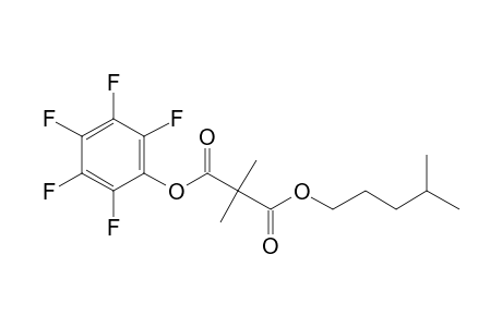 Dimethylmalonic acid, isohexyl pentafluorophenyl ester