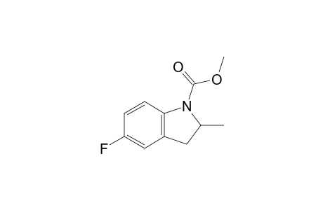 Methyl-5-fluoro-2-methylindoline-1-carboxylate