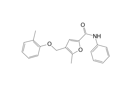 5-Methyl-4-O-tolyloxymethyl-furan-2-carboxylic acid phenylamide