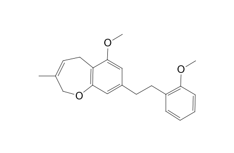 6-METHOXY-3-METHYL-8-[2-(2-METHOXY-PHENYL)-ETHYL]-2,5-DIHYDRO-1-BENZOXEPIN