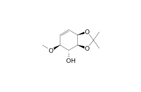 4-Hydroxy-5,6-[O,O-isopropylidene]-3-methoxycyclohex-1-ene