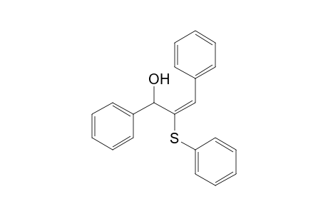 (E/Z)-1,3-Diphenyl-2-phenylsulfanyl-2-propen-1-ol