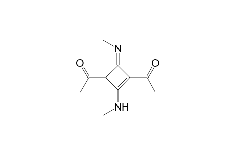 Ethanone, 1,1'-[2-(methylamino)-4-(methylimino)-1-cyclobutene-1,3-diyl]bis-, (E)-