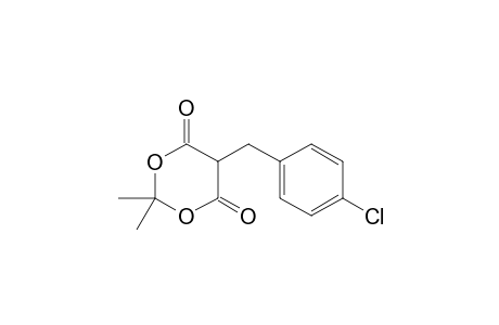5-(4-Chlorobenzyl)-2,2-dimethyl-1,3-dioxane-4,6-dione