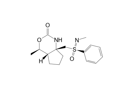 (4R,4aS,7aR)-4-Methyl-7a-(((R)-N-methylphenylsulfonimidoyl)methyl)-hexahydrocyclopent [d][1,3]oxazin-2(1H)-one