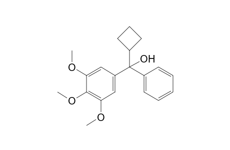 cyclobutyl(phenyl)(3,4,5-trimethoxyphenyl)methanol