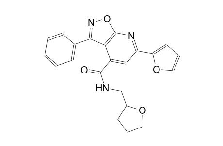 6-(2-furyl)-3-phenyl-N-(tetrahydro-2-furanylmethyl)isoxazolo[5,4-b]pyridine-4-carboxamide