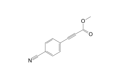 methyl 3-(4-cyanophenyl)prop-2-ynoate