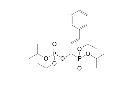 (E)-1-(Diisopropoxyphosphoryl)-3-phenylallyl diisopropylphosphate