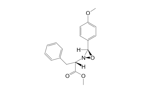 (S)-2-[(2S,3S)-3-(4-Methoxy-phenyl)-oxaziridin-2-yl]-3-phenyl-propionic acid methyl ester