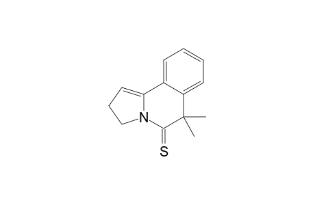 6,6-dimethyl-2,3-dihydropyrrolo[2,1-a]isoquinoline-5-thione