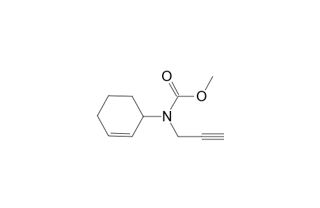 Methyl N-(cyclohex-2-en-1-yl)-N-propargylcarbamate