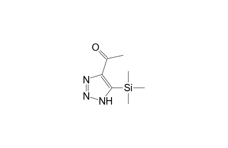 Ethanone, 1-[5-(trimethylsilyl)-1H-1,2,3-triazol-4-yl]-