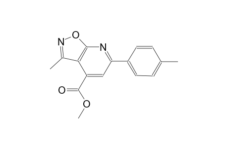 isoxazolo[5,4-b]pyridine-4-carboxylic acid, 3-methyl-6-(4-methylphenyl)-, methyl ester