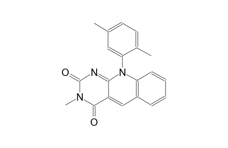 10-(2,5-dimethylphenyl)-3-methylpyrimido[4,5-b]quinoline-2,4(3H,10H)-dione