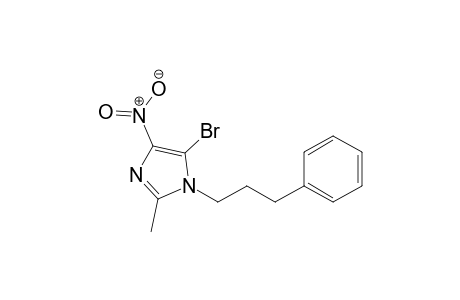 5-Bromo-2-methyl-4-nitro-1-(3-phenylpropyl)-1H-imidazole