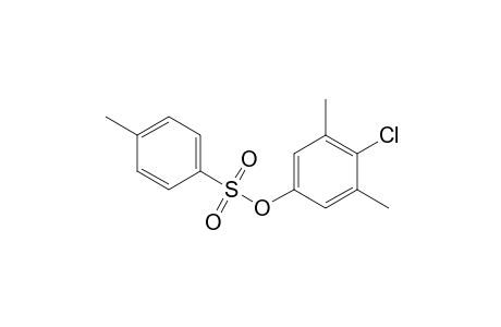 (4-chloranyl-3,5-dimethyl-phenyl) 4-methylbenzenesulfonate