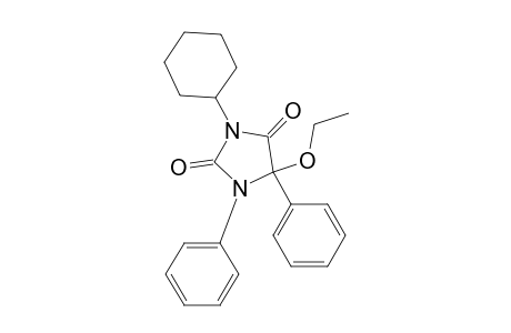 2,4-Imidazolidinedione, 3-cyclohexyl-5-ethoxy-1,5-diphenyl-