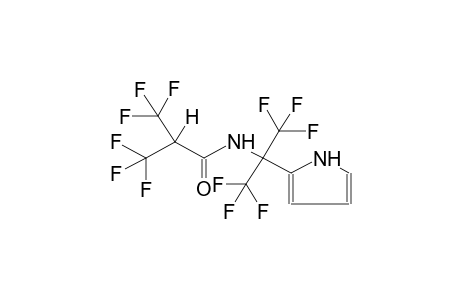 N-[1-(2-PYRROLYL)-1-TRIFLUOROMETHYLTRIFLUOROETHYL]-2-TRIFLUOROMETHYL-3,3,3-TRIFLUOROPROPIONYLAMIDE