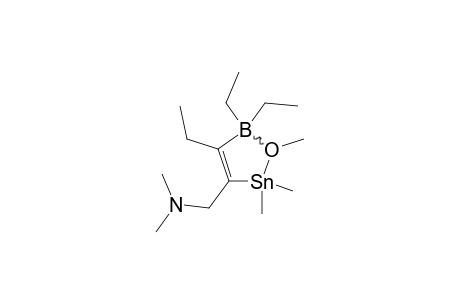 2,5-DIHYDRO-3-DIMETHYLAMINOMETHYL-4,5,5-TRIETHYL-2,2-DIMETHYL-1,2,5-OXONIASTANNABORATOLE