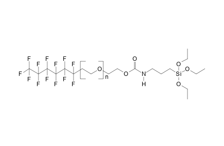 Fluorinated-PEO triethoxysilane