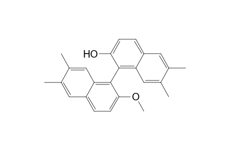 2'-Methoxy-6,6',7,7'-tetramethyl-1,1'-binaphthyl-2-ol