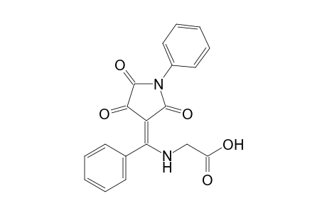 1-Phenyl-4-[phenyl(hydroxycarbonylmethylamino)methylidene]pyrrolidine-2,3,5-trione