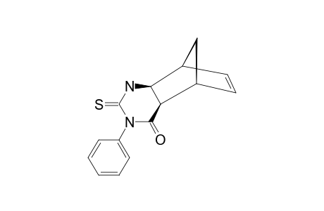 3-Phenyl-2-thioxo-2,3,R-4a,cis-5,cis-8,cis-8a-hexahydro-5,8-methanoquinazolin-4(1H)-one