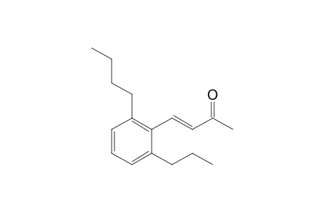Methyl (E)-2-n-butyl-6-n-propylstyryl ketone