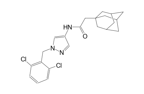 2-(1-adamantyl)-N-[1-(2,6-dichlorobenzyl)-1H-pyrazol-4-yl]acetamide