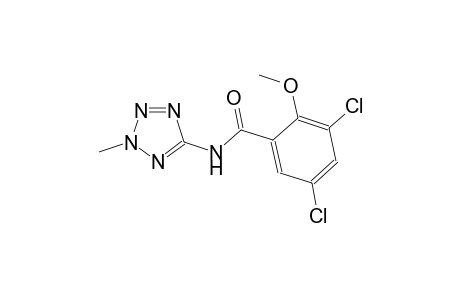 3,5-dichloro-2-methoxy-N-(2-methyl-2H-tetraazol-5-yl)benzamide