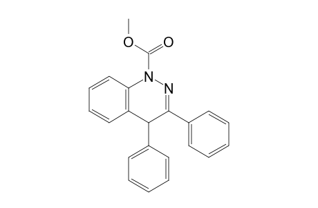 1,4-Dihydro-1-(methoxycarbonyl)-3,4-diphenylcinnoline