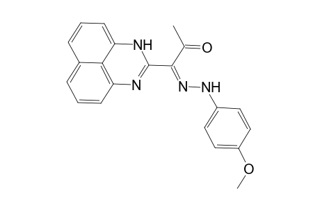 2-[N-(4-Methoxyphenyl)-2-oxo-propanehydrazonoyl]-1H-perimidine