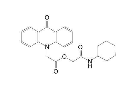(9-Oxo-9H-acridin-10-yl)-acetic acid cyclohexylcarbamoylmethyl ester