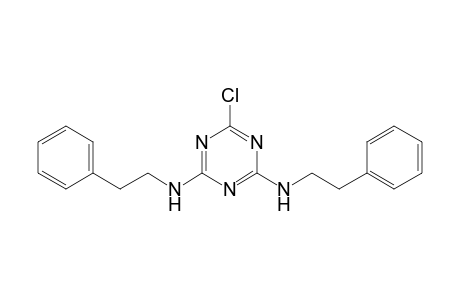 [4-chloro-6-(phenethylamino)-s-triazin-2-yl]-phenethyl-amine