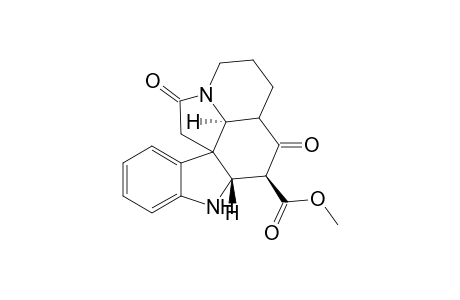 20-Deethyl-2.beta.,16.beta.-dihydro-5,17-dioxovincadifformine
