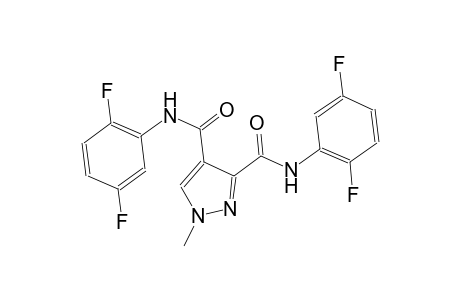 1H-pyrazole-3,4-dicarboxamide, N~3~,N~4~-bis(2,5-difluorophenyl)-1-methyl-