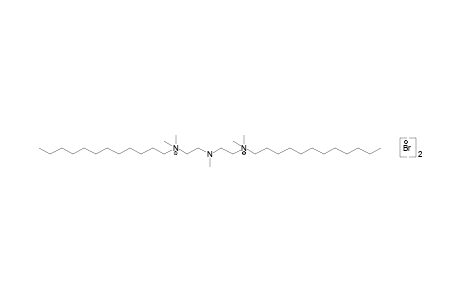 [(methylimino)diethylene]bis[dimethyldodecylammonium] dibromide