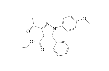 Ethyl 3-acetyl-1-(4-methoxyphenyl)-5-phenyl-1H-pyrazole-4-carboxylate